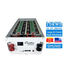 Système d'énergie solaire LVFU EU/MY/PK/ID/PH Stock CE/IEC62619 Lithium 560Ah 200Ah 100Ah 10KW Batterie LiFePO4 Li-ion - Product Image 1