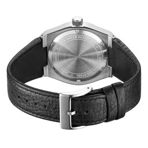 High Quality Fashion Stainless Steel Quartz <b>Watch</b> Men Women Genuine <b>Leather</b> Strap 5BAR Water Resistant MIYOTA Movement 42mm - Product Image 6