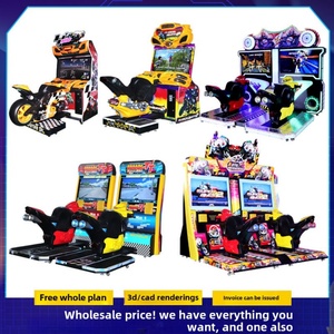 Máquina recreativa de simulación de carreras de motocicletas TT para adultos, operada con monedas, con construcción metálica para entretenimiento. - Product Image 3