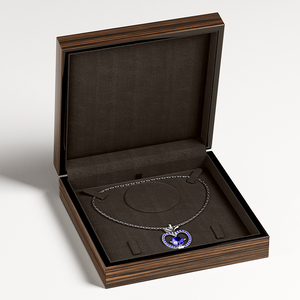 High End Tancy Square Wooden <strong>Jewelry</strong> Gift <strong>Box</strong> with Customized Logo Magnetic Closure Valentine's Day <strong>Jewelry</strong> Organizer Set - Product Image 5