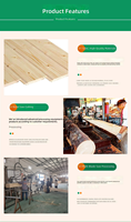 Planches de Sauna en Pin Massif, Cèdre et Sapin Chinois, Sans Peinture, pour Plafond/Moulures Murales, Décoration Intérieure, Longueur Personnalisée, Vente en Gros