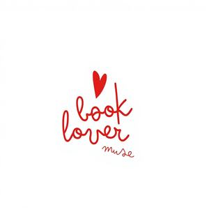 Camiseta de Cuello Redondo para Mujer, Diseño 'Book Lover Muse', Manga Corta, Corte Holgado, Detalle de Corazón, 100% Algodón Jersey, Casual, Primavera Verano - Product Image 1