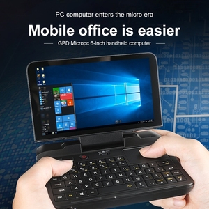 Laptop chơi game mini GPD MicroPC chất lượng cao, màn hình 6.0 inch, 8GB+256GB, CPU lõi tứ, máy tính xách tay, Win 10 - Product Image 3
