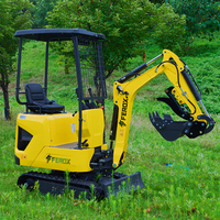 Mini-excavatrice 2 tonnes à chenilles, certifiée CE EPA, pour travaux de terrassement, livraison gratuite, prix de gros, direct fabricant
