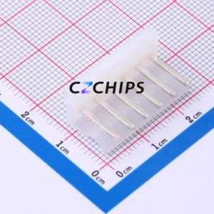 HDGC3961WV-6P-2 Wire-to-<b>Board</b> <b>Pin</b> Header Bent Lead Through Hole,P=3.96mm Connector 1x6P 3.96mm Through Hole 6P - Product Image 1