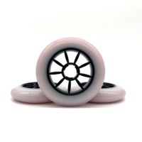 Roues de patins à roulettes de vitesse haute performance, meilleure adhérence, 90mm 100MM 110MM 125MM, double couche, super durables, dureté 85A 86A 88A 65A