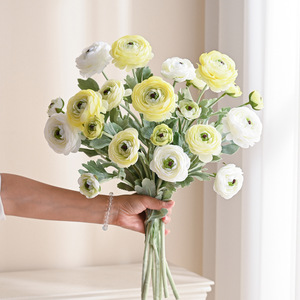 Flor de Peonía Artificial de Seda, Alta Simulación, Decoración para Bodas y Hogar, Arreglo Floral - Product Image 4