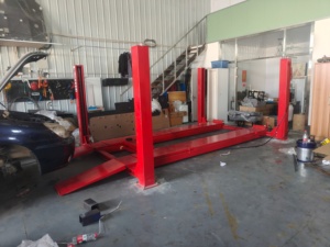 Sollevatore Auto a 4 Colonne per Carichi Pesanti, Sollevatore Idraulico con Ponte, Approvato CE, per Officina Meccanica - Product Image 2