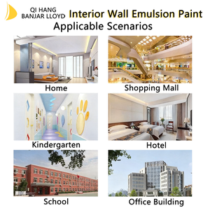 Pintura de Emulsión Lavable para Paredes Interiores, Revestimiento Acrílico para Interiores de Casa, Pintura de Látex para Paredes de Sala de Estar, Pintura de Látex para Paredes Interiores - Product Image 5