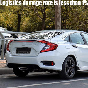 Alerón para Honda Civic 2016 2017 2018 2019, Alerón Trasero de Alta Calidad en Material ABS, Accesorios para Automóviles - Product Image 2