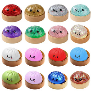 Cross-border Realistic Bun Squishy Toy Tpr Material Quick Rebound Stress Relief For Children Unisex 14 Years Up - Product Image 3