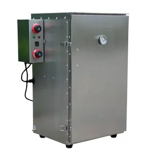 Machine de fabrication de produits de viande en acier inoxydable à faible coût Fumeur de viande électrique vertical extérieur à 5 couches 1kw