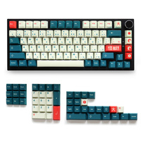 Hotsale Pbt 129 Keys Kaiju Keycaps Dye-Sublimation Cherry Profile Keycaps for 61/87/104/108 Mx Switch Mechanical Keyboard