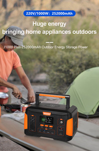 Batería Solar de 220V, generador de almacenamiento de energía de litio de respaldo de 500W, fuente de alimentación portátil Industrial móvil Ups para ordenador portátil - Product Image 5