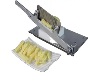 manual wavy potato chip stick cutter