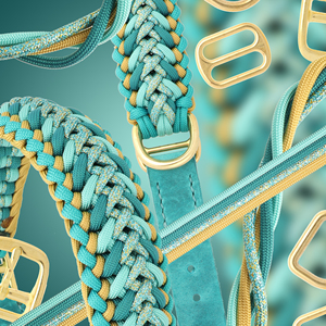 Multi Mix Paracord 4mm 7 Schnüre Typ III Fallschirm schnur Hochwertiges Webseil - Product Image 5