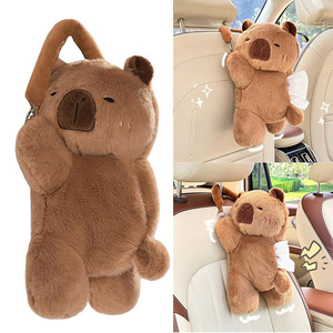 7425 Tùy Chỉnh Sang Trọng Capybara Thú Nhồi Bông Treo Mô Hộp Cho Xe Trang Trí Dễ Thương Mềm Có Thể Giặt Capybara Mô Hộp - Product Image 2