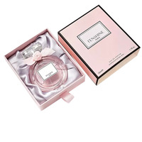 Boîte cadeau personnalisée de luxe pour huiles essentielles d'aromathérapie et crème pour les yeux, avec doublure en satin et éponge