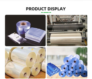 Per uso alimentare PVC termoretraibile rullino di pellicola stampato personalizzato imballaggio termico a prova di umidità morbido per cornici per foto adesivi - Product Image 6