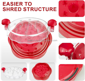 Trituratore Professionale per Pollo da 10 Pollici, Grande Utensile Visibile per Sfilacciare la Carne con Spazzola e Forchetta per Cucina, BBQ, Tacos e Insalate - Product Image 4