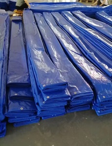 Bâche en tissu PE pour usine, vente directe, toile imperméable, écran de protection, couverture de toit de camion - Product Image 4