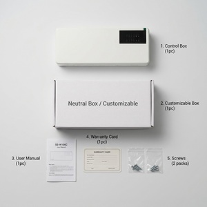 Centre de commande RF OEM 8 <span class=keywords><strong>zones</strong></span> pour <span class=keywords><strong>chauffage</strong></span> par le sol, pour actionneurs et thermostat - Product Image 6