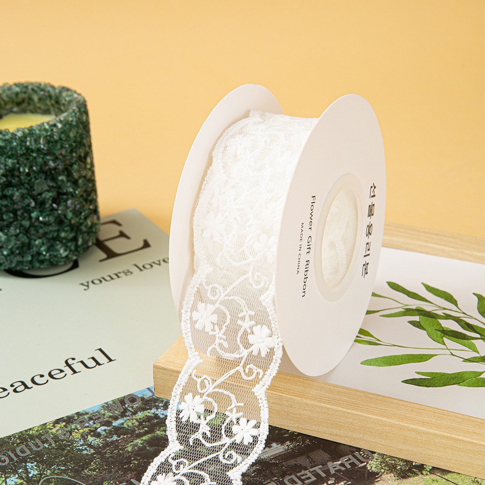 Style 2(White)-4cm, 5 Yards Per Roll