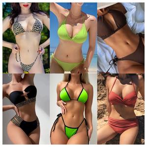 سيدة وفتاة مثير الصيف ملابس السباحة عارضة الجملة النساء الرخيصة في بالة بالجملة للشاطئ أو حمام السباحة - Product Image 5