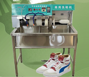Machine électrique multifonctionnelle en acier inoxydable pour le lavage et le séchage des chaussures, facile à utiliser, nettoyage et séchage professionnel des chaussures - Product Image 5