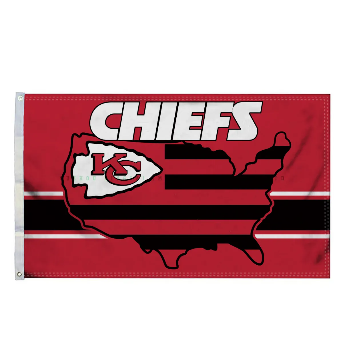 Precio barato 3 * 5ft Kansas City Chiefs bandera