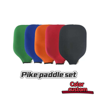 Housse de raquette de pickleball en néoprène personnalisée avec logo, étanche, motif imprimé sur mesure, accessoires pour raquettes de pickleball