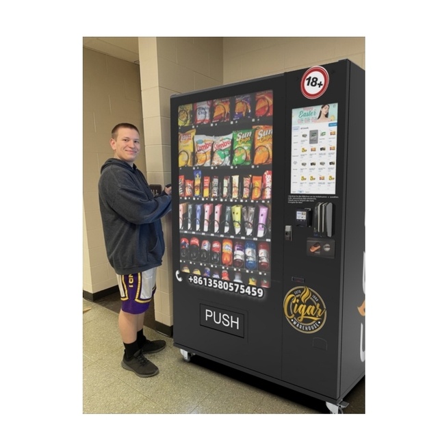 Germany Snack Vending Machine Drinks & Cobo Vending Machine with Touch Screen Maquina Expendedora Extemrior