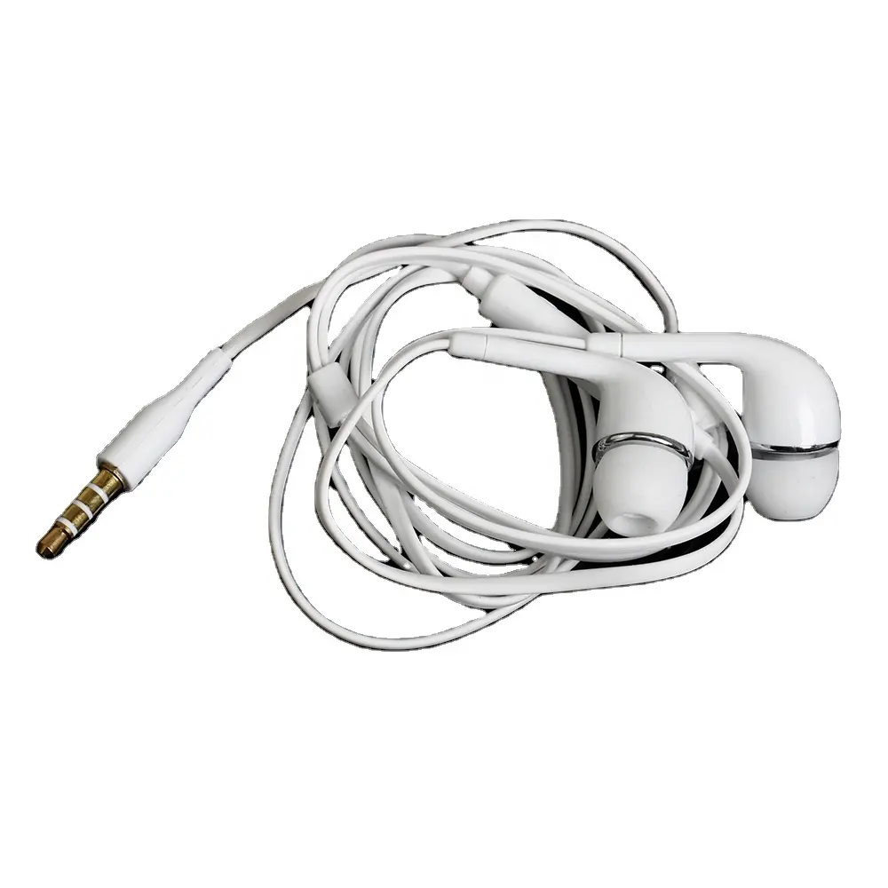 Kabel gebundene Freisprech-Kopfhörer Stereo 3,5-mm-In-Ear-Sport-Ohrhörer für Samsung S4 J5-Android-Telefone mit Mikrofon-Lautstärke regler