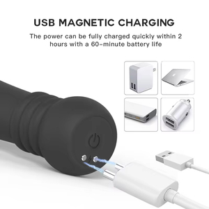 Hot Selling Female Massage Vibrator Adult Sex Product USB Rechargeable 10 Frequency Vibration 8 Speed Adjustment <b>Masturbation</b> - Product Image 3