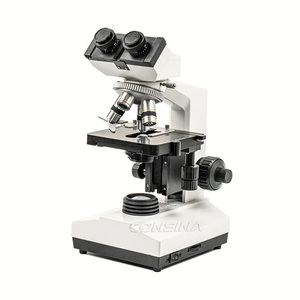 핫세일 기본형 쌍안현미경 XSZ-107BN 실험실용 쌍안 생물 현미경 - Product Image 2