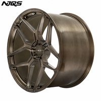 Jantes forgées NJQS, fabrication chinoise, anneaux personnalisés, 16, 17, 18, 19, 20 pouces, 5x114.3, 5x120, jantes en alliage pour Ford Mustang GT Shelby GT350