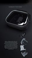 Étui de rangement rigide transparent personnalisé en EVA pour XBOX Series PS4/PS5, valise portable antichoc avec fermeture éclair et poignée