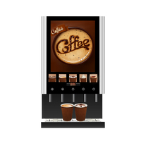 Machine à café automatique commerciale intelligente personnalisée en usine à vendre