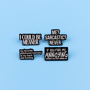 Spilla in smalto morbido nichelato nero con citazioni 'ASK CHATGPT NOT ME', spille da risvolto da uomo, gioielli per zaino, spilla da donna, distintivi per abbigliamento - Product Image 3