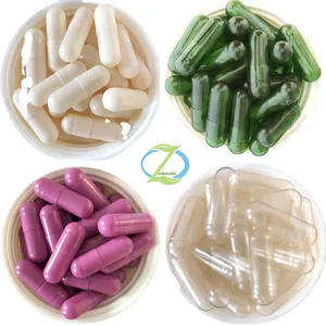 Medical Size 00 0 1 2 3 Hpmc Empty Clear Vegetable Capsules Shell Color Capsules New 2022