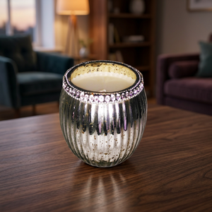 Decorative Handmade Glass Votive Holder <b>Jars</b> with Customized Color & Size for Home & Wedding Decor - Product Image 3