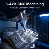 Servicio de Mecanizado de Prototipos CNC, Piezas Funcionales Rápidas, Componentes Personalizados de Metal y Plástico, Soporte de Ingeniería OEM ODM