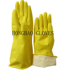 جودة عالية 60 جرام صفراء اللاتكس المطبخ للماء أحمر برتقالي غسل الأطباق تنظيف الغسيل قابلة لإعادة الاستخدام لإعداد الطعام - Product Image 5