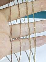 Collier en or véritable 14 carats, bijoux fins, accessoires de mode de luxe pour femmes