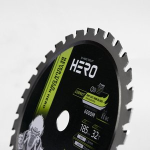 HERO 6000 185mm 7.3in 32t Metal <strong>Cutting</strong> Cermet Circle <strong>Blade</strong> - Product Image 5