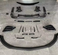 Kit carrosserie pour Mercedes-Benz Classe S W223 : Lame avant et arrière, modèle Babos amélioré, kit de garnitures avant, arrière et pour sorties d'échappement