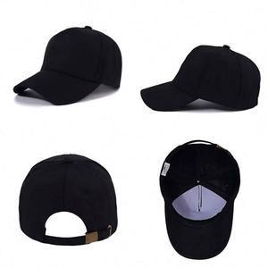 Ensemble personnalisé de 5 casquettes de baseball en coton avec logo brodé, casquette personnalisée avec logo, casquette de baseball de couleur unie, personnalisation - Product Image 3