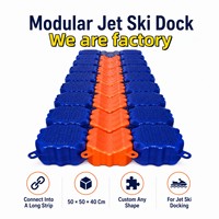 Plateforme flottante modulaire Cube à connexion rapide en HDPE pour passerelles de lacs, rivières, mers, marinas et projets hôteliers