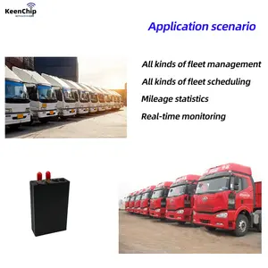 KEENCHIP-Localisateur GPS 4G mondial pour la logistique, gestion de flotte de véhicules, avec plateforme logicielle en temps réel