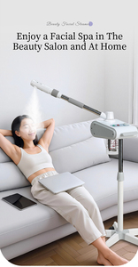 Vaporizador Facial Profesional MY FANCY de 750W con <span class=keywords><strong>Ozono</strong></span>, Iones Nano, Función de <span class=keywords><strong>Aromaterapia</strong></span> <span class=keywords><strong>y</strong></span> Hierbas, Certificado CE, Vaporización Profunda - Product Image 6